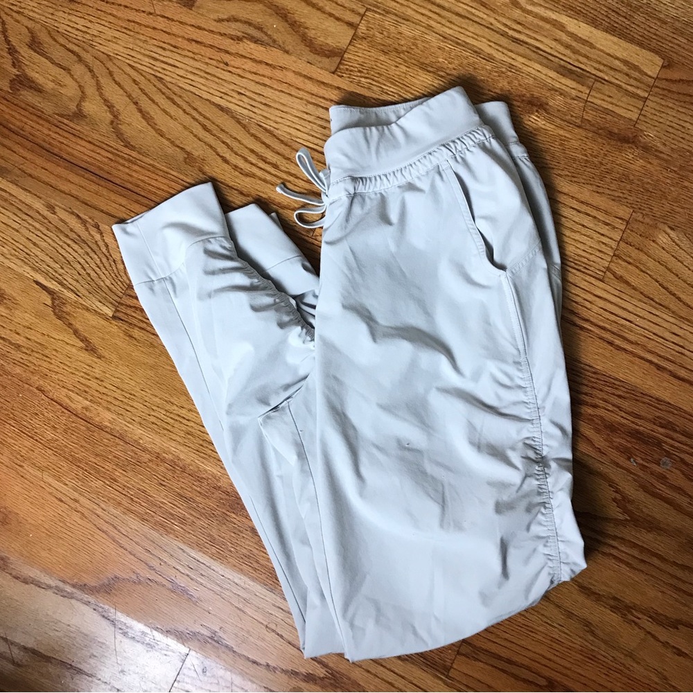 Athleta Light Gray Jogger Pants